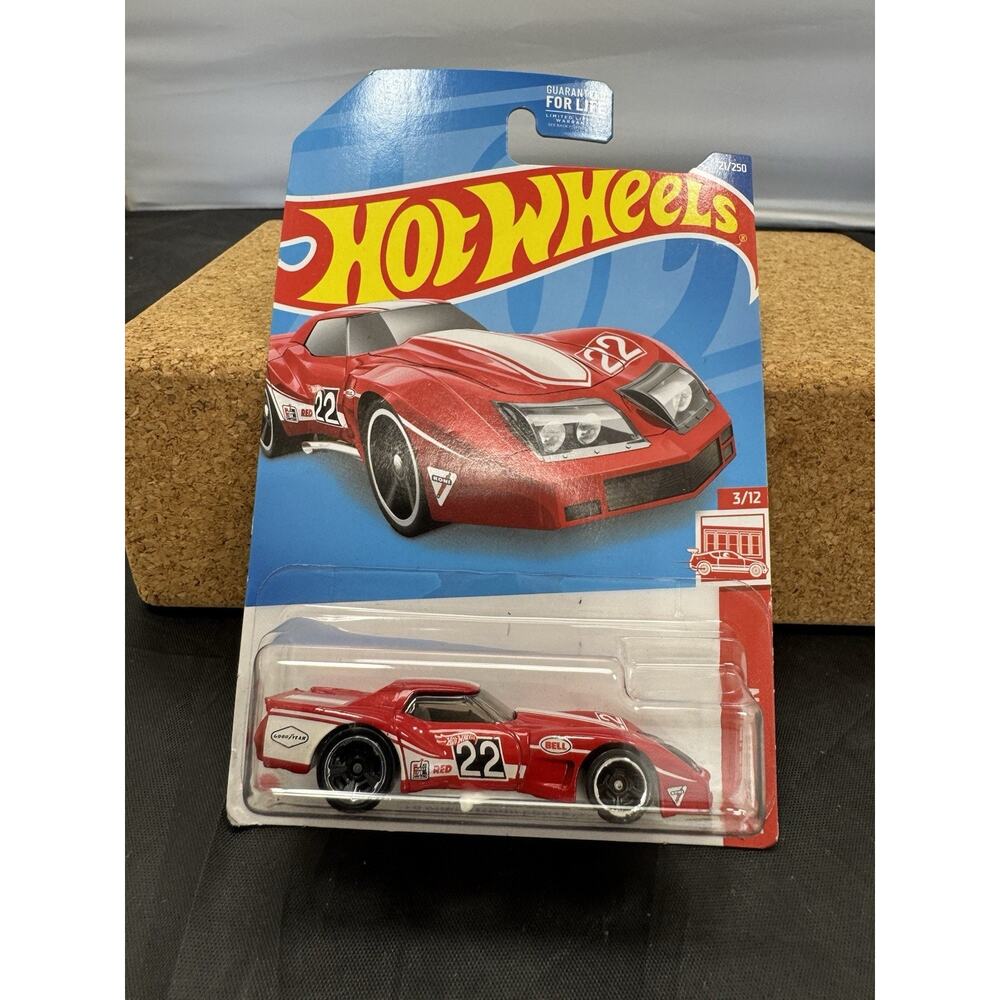 Hot Wheels 2022 Red Edition '76 Greenwood Corvette 21/250 Target Exclusive 3/12